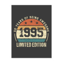 Vintage 1995 Retro 30. Geburtstagsgeschenk  