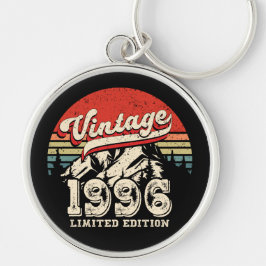 Vintage 1996 Birthday Retro 30th Outdoorsy Gift Schlüsselanhänger