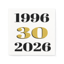 Vintage 1996 Meilenstein 30. Geburtstag