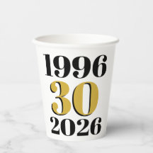 Vintage 1996 Milestone 30. Geburtstag