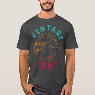 Vintage 1997 Geburtstags Limited Edition Gitarrenm T-Shirt