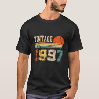 Vintage 1997 Lustig 25 Jahre alte Männer Frauen Ki T-Shirt