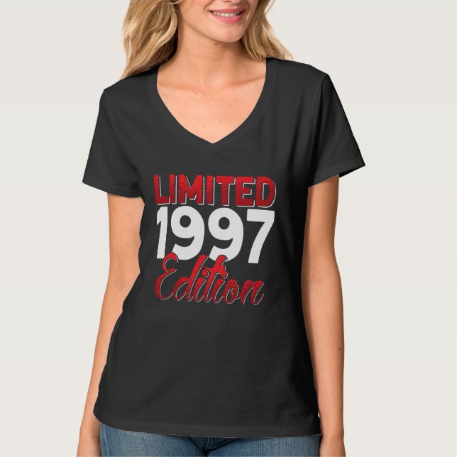 Vintage 1997 Retro Bitrthday T-Shirt (Vorderseite)