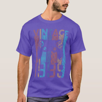Vintage 1999 Gaming Gamer Geburtstag vintage T-Shirt
