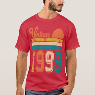 Vintage 1999 Geburtstagsgeschenk retro T-Shirt