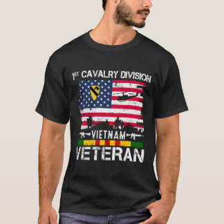 Vintage 1. Kavalleriedivision Vietnam Veteran T-Shirt