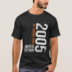 Vintage 2005 21. Geburtstagsgeschenke Männer Fraue T-Shirt