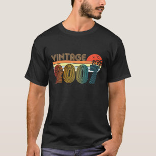 Vintage 2007 15 Jahre Awesome 15. Geburtstag T-Shirt