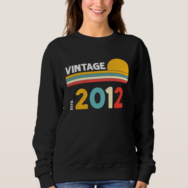 Vintage 2012 sweatshirt (Vorderseite)