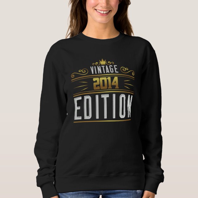 Vintage 2014 Edition Sweatshirt (Vorderseite)