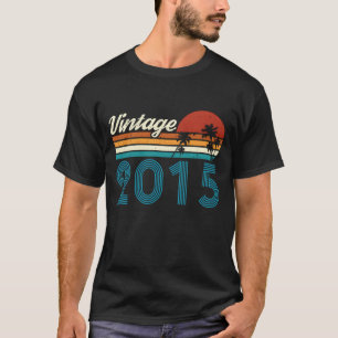Vintage 2015 Vintage Geburtstag Retro Vintage Jung T-Shirt