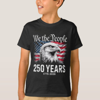 Vintage 250 Jahre 1776-2026 250. Geburtstag Adler T-Shirt