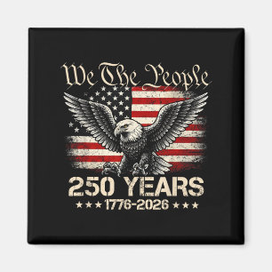 Vintage 250 Jahre 1776-2026 250. lustiger Geburtst Magnet