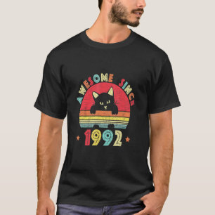 Vintage 30. Geburtstag Großartig Seit 1992 Retro K T-Shirt