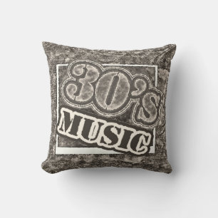 Vintage 30er Jahre Musik - Kissen