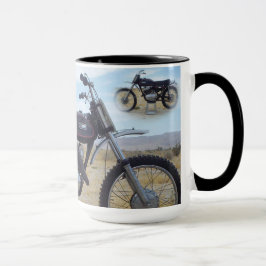 Vintage 360MX Motorrad-Tasse Tasse