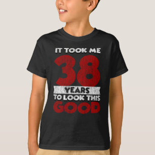 Vintage 38 Jahre alte lustige 38. Geburtstagsgesch T-Shirt