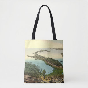 Vintage-3D-Karte von Italien (19. Jahrhundert) Tas
