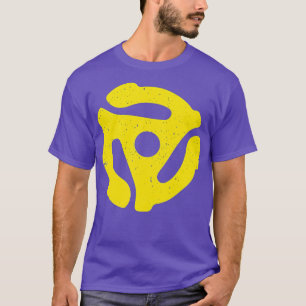 Vintage 45 rpm Vinyl-Schallplattenadapter Musik T-Shirt