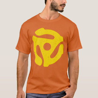 Vintage 45 RPM Vinyl-Schallplattenadapter Musikges T-Shirt
