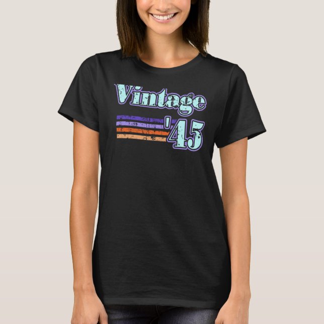 Vintage 45 T-Shirt (Vorderseite)