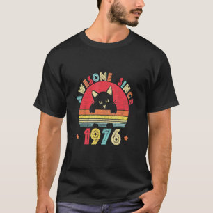 Vintage 46. Geburtstag Großartig seit 1976 Retro-K T-Shirt