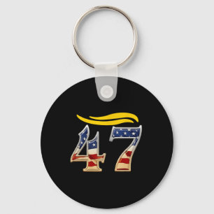 Vintage 47 Trump Haar 6 Schlüsselanhänger