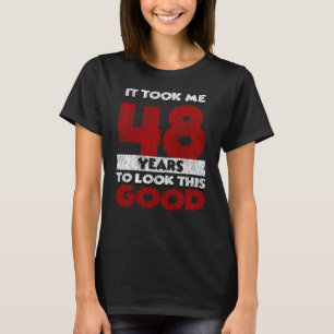Vintage 48 Jahre alte lustige 48. Geburtstagsgesch T-Shirt