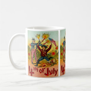 Vintage 4. Juli Kaffeetasse