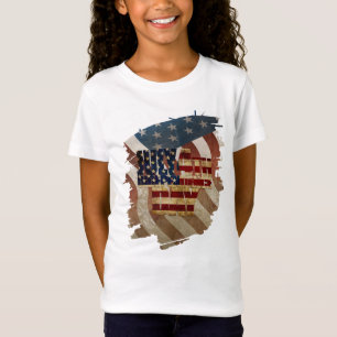 Vintage 4. Juli Unabhängigkeitstag Design T-Shirt