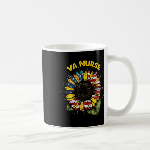 Vintage 4. Juli VA-Krankenschwester Patriotisch Ec Kaffeetasse