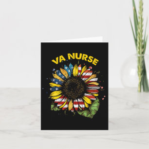 Vintage 4. Juli VA-Krankenschwester Patriotisch Ec Karte