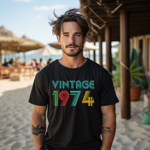 Vintage 50. Geburtstag Vintage 1974 50. Geburtstag T-Shirt