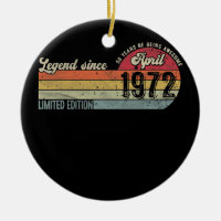 Vintage 50. Geburtstagsfeier Seit April 1972 50