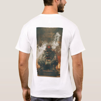 Vintage 50-jähriger Weihnachtsmann photorealistisc T-Shirt