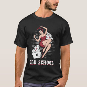 Vintage 50er Rock N Roll Old School T-Shirt