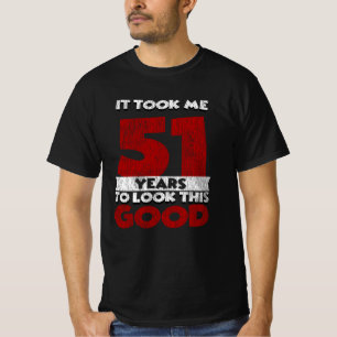 Vintage 51 Jahre alte lustige 51. Geburtstagsgesch T-Shirt