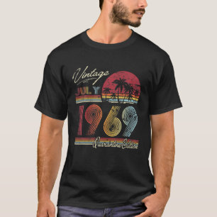 Vintage 52. Geburtstag Juli 1969 52 Jahre Quarantä T-Shirt