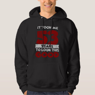 Vintage 53 Jahre alte lustige Geschenke zum 53. Ge Hoodie