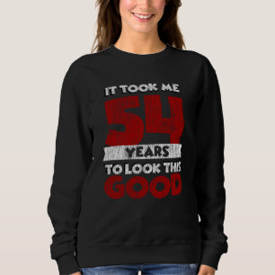 Vintage 54 Jahre alte lustige 54. Geburtstagsgesch Sweatshirt