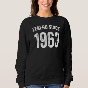 Vintage 59. Geburtstagsidee 1963 seit 1 Sweatshirt