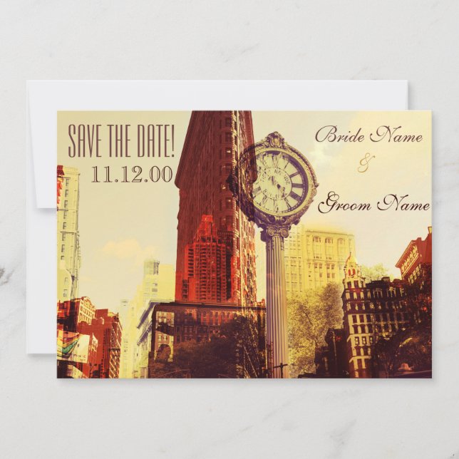 Vintage 5. einladung (Vorderseite)