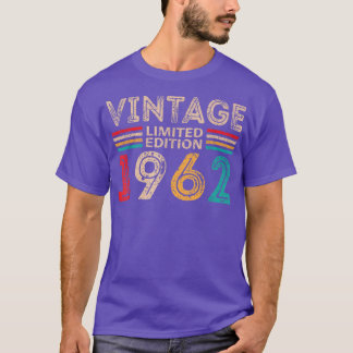 Vintage 60-jährige Geschenke (1962, 60 Jahre) Limi T-Shirt