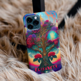 Vintage 60er Jahre Psychedelic Custom iPhone / iPa Case-Mate iPhone Hülle