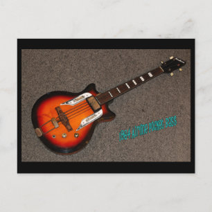 Vintage '64 Airline Bass Postkarte