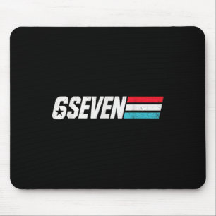 Vintage 67 Meme Retro 6 Sieben Mousepad