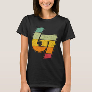 Vintage 6 7 Meme Six Seven Namaste Lustiger Hallow T-Shirt