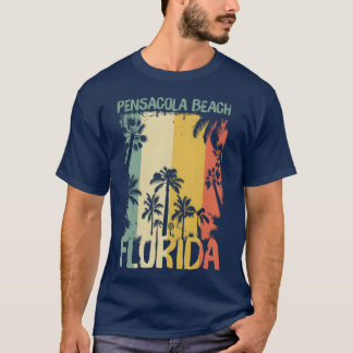 Vintage 70er 80er Pensacola Beach Urlaubs-Souvenir T-Shirt