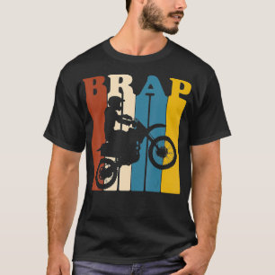 Vintage 70er-Bremse für Dirt Bike und Motocross T-Shirt