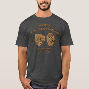 Vintage 70er Statler und Waldorf Freunde Mädchen T-Shirt